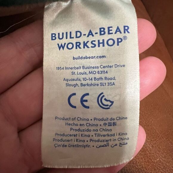 BUILD-A-BEAR Green Stegosaurus Dinosaur Plush 16” 2018 Stuffed Animal BAB Toy - Picture 5 of 13